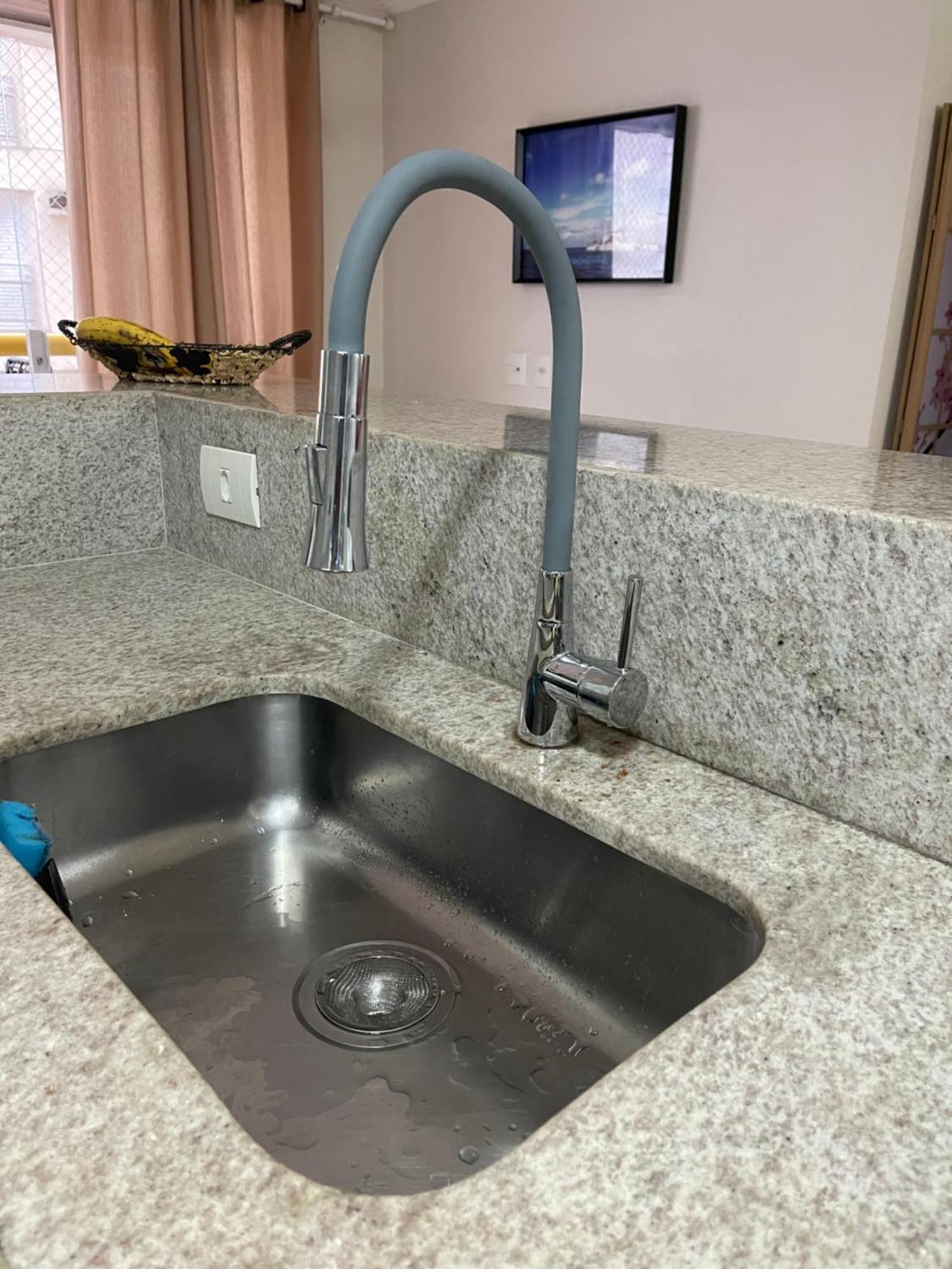 Flat Service Pitangueiras Com Vista Mar Γκουαρούχα Εξωτερικό φωτογραφία